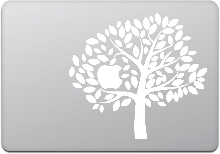 Kind Store MacBook Air/Pro 11/13 Inch MacBook Sticker TV CM Apple Tree White M525-W