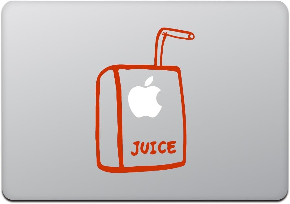 Kind Store MacBook Air/Pro 11/13 Inch MacBook Sticker Apple Juice Red M427-R