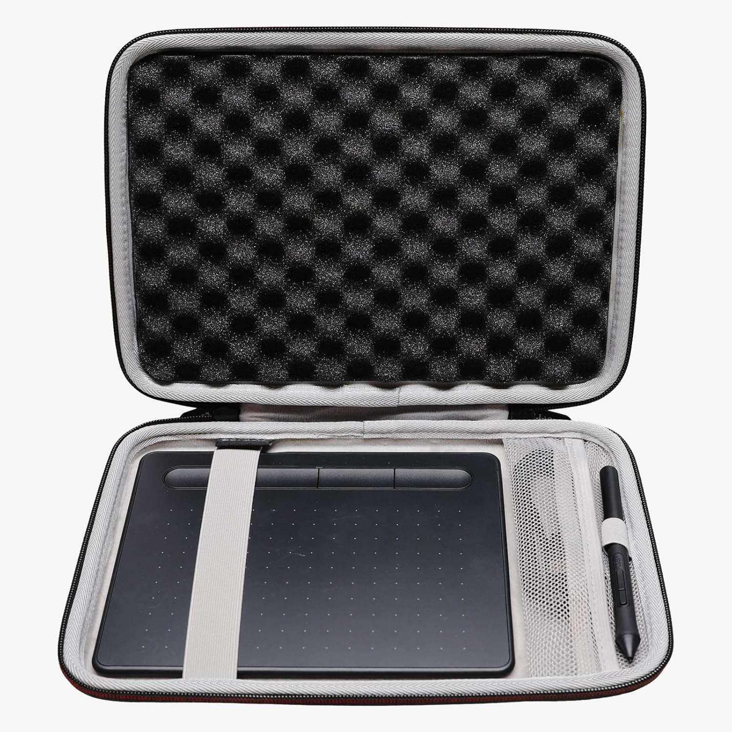 LTGEM Tablet Case for Wacom Intuos Small Graphics Drawing Tablet fits Model # CTL4100 or XPPen Graphics Tablet fits Model # StarG640 (Black)