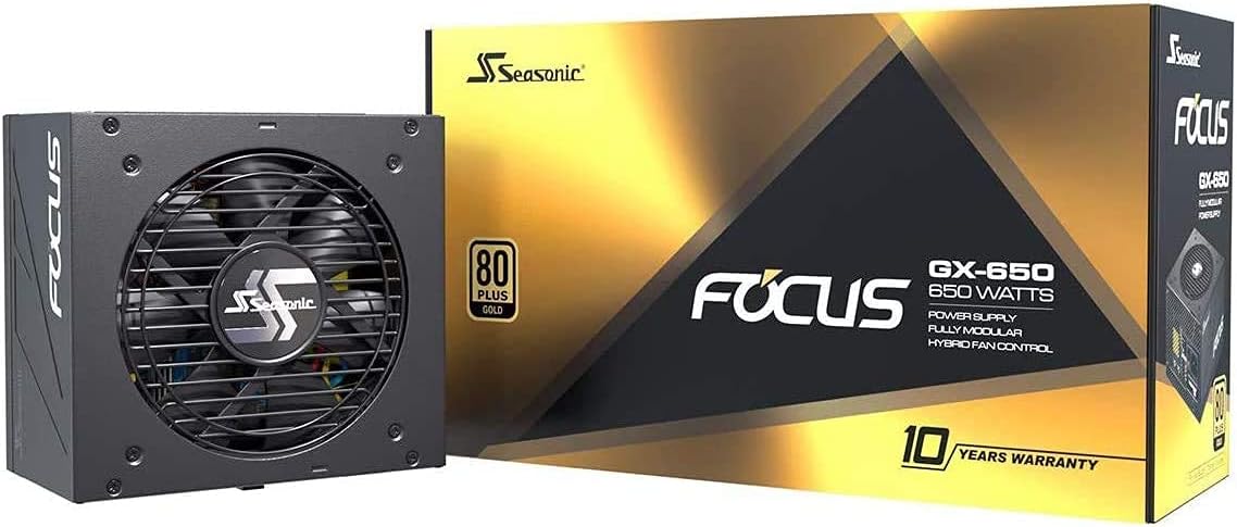 Seasonic GX-650 Focus GX 650W 80+ Gold Power Supply Unit