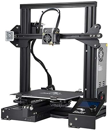 Creality Ender 3 3D Printer — Fully Open Source, Resume Printing, 220x220x250mm Build Volume