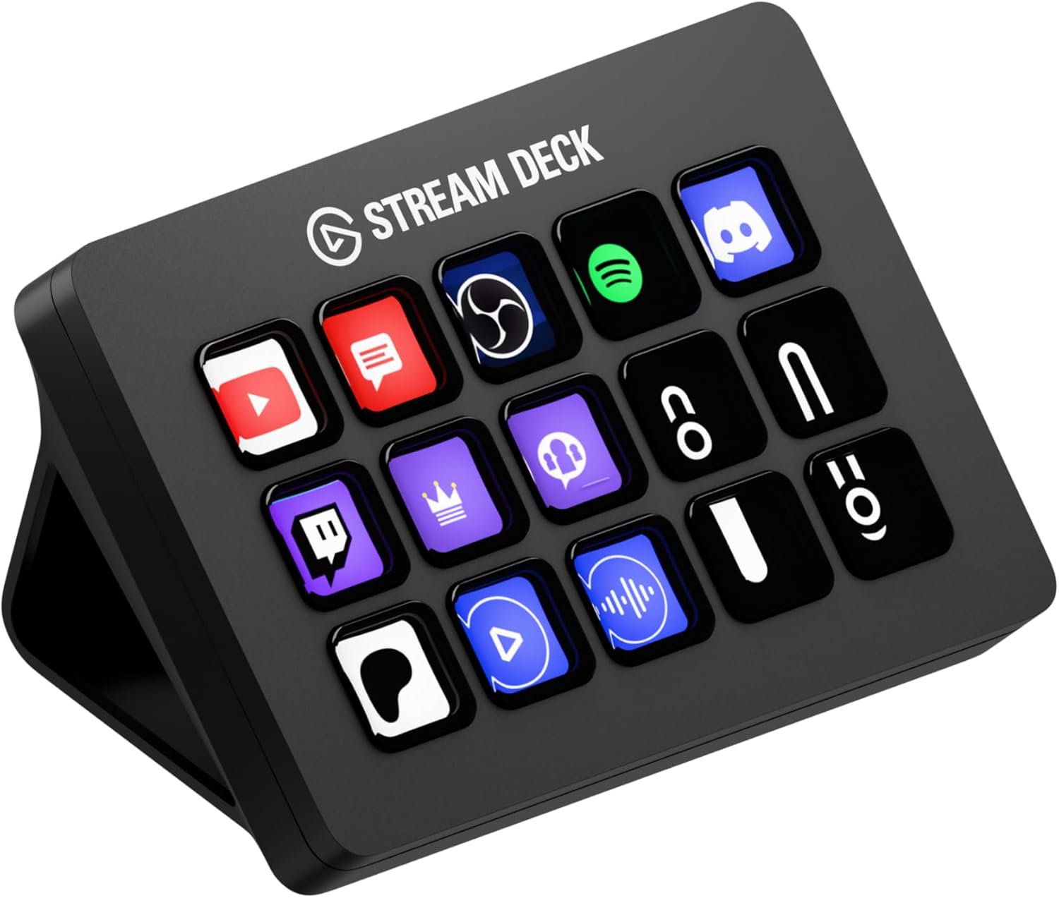 Elgato Stream Deck Mini Compact Controller — 6 LCD Macro Keys, OBS Twitch YouTube Integration, USB, Mac/PC, Portable Streaming Control