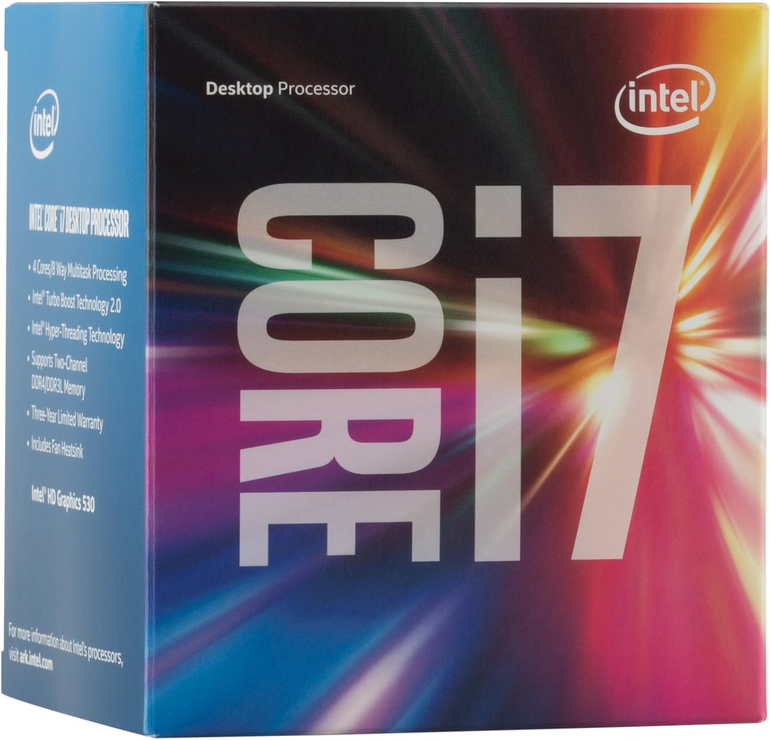 Intel Boxed Core I7-6700 FC-LGA14C 3.40GHz 8M Processor Cache 4 LGA 1151 BX80662I76700 (Renewed)