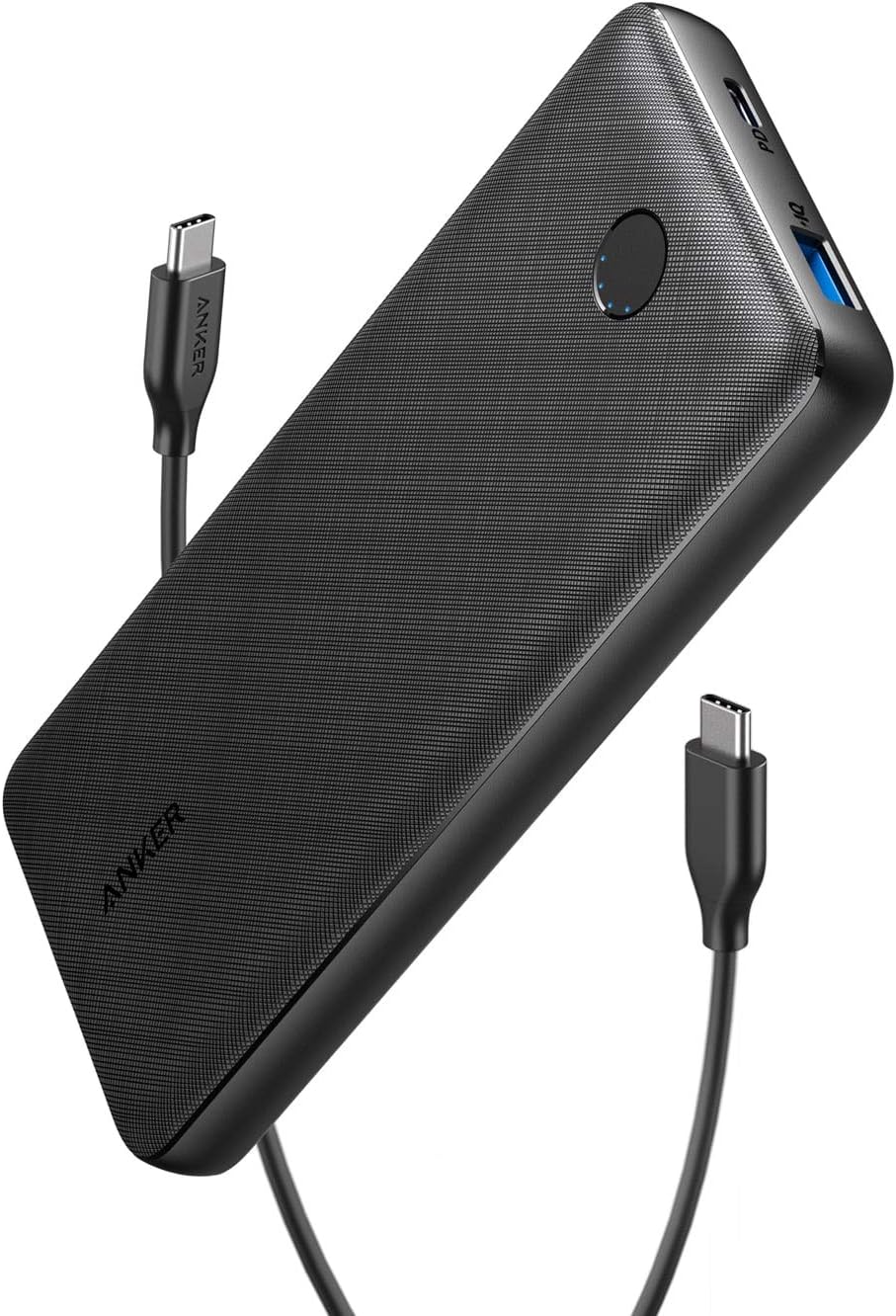 Anker PowerCore Essential 20000 PD — USB-C Portable Charger, 18W Power Delivery
