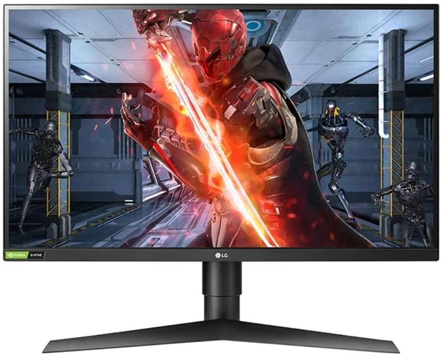 LG UltraGear 27GL850-B 27-inch QHD Nano IPS Gaming Monitor, 144Hz, 1ms GTG, G-Sync Compatible, HDR10