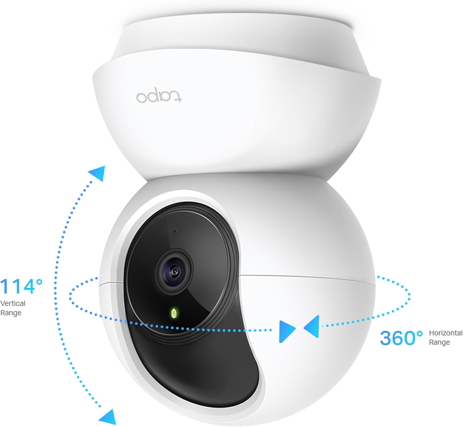 TP-Link Tapo C200 Smart Home Security Wi-Fi Camera — 1080P, Pan/Tilt, Night Vision, Baby Monitor