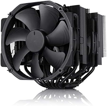 Noctua NH-D15 chromax.Black Dual-Tower CPU Cooler - 140mm All-Black Stealth Design