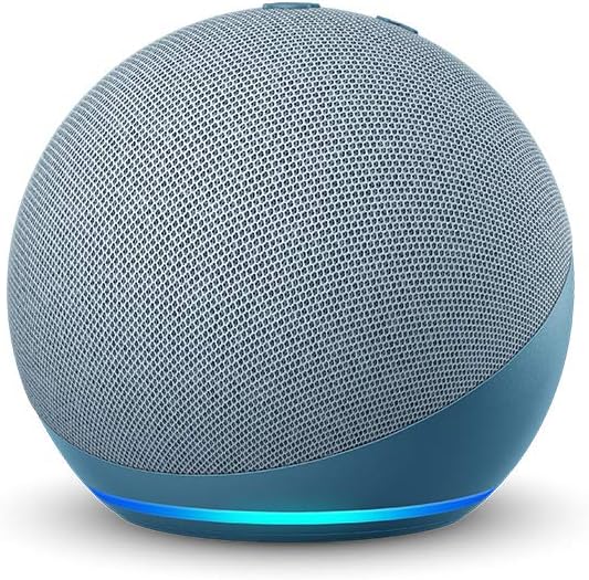 Echo Dot (4th Gen, 2020) Smart Speaker with Alexa — Charcoal