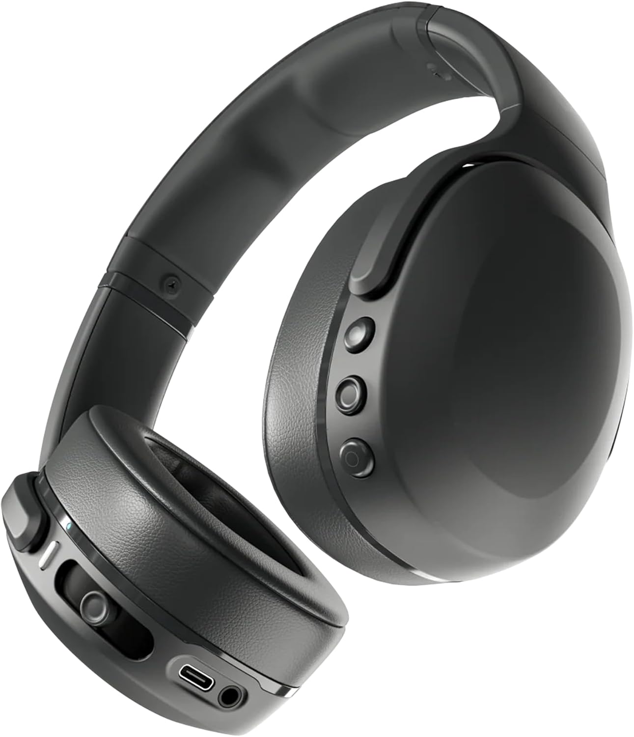 Skullcandy Crusher Evo Over-Ear Wireless Headphones with Sensory Bass and Charging Cable, Black
