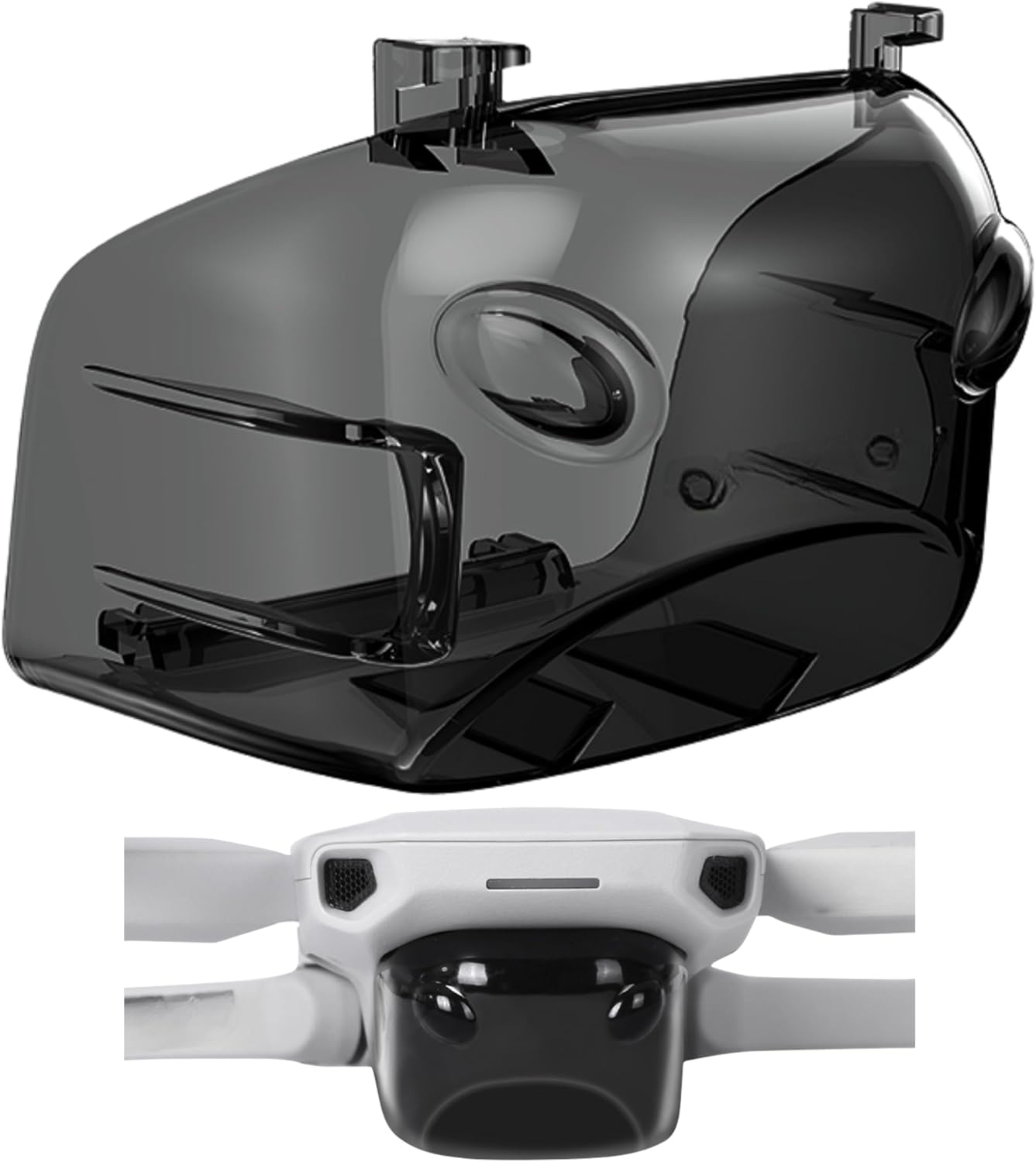 Drone Gimbal Protection, Compatible with DJI Mini 2, DJI Mini 2 SE, DJI Mini SE, DJI Mavic Mini, Drone Protection Gimbal, Lock Cover Camera, Drone Transport Camera Protection, Drone Lens Cover Set