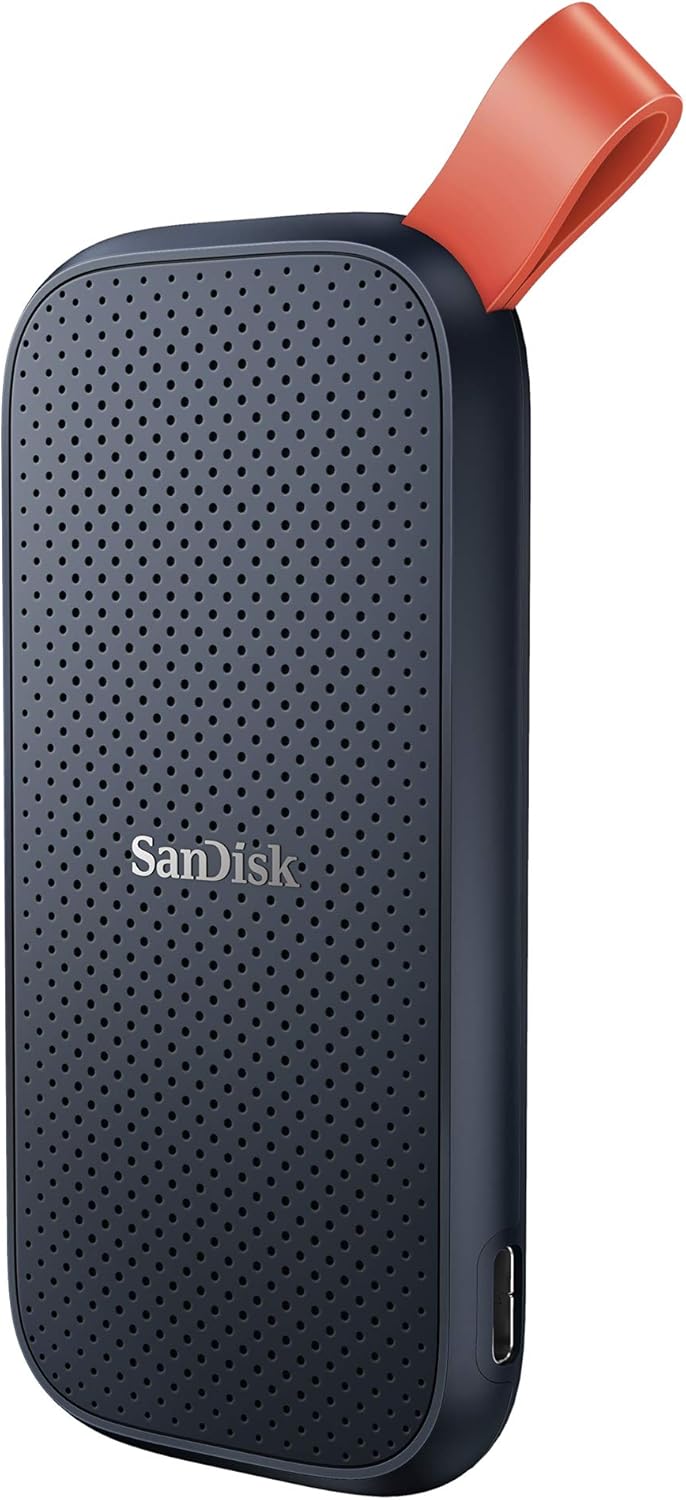 SanDisk 480GB Portable SSD, up to 520MB/s Read Speed Grey SDSSDE30-480G-G25