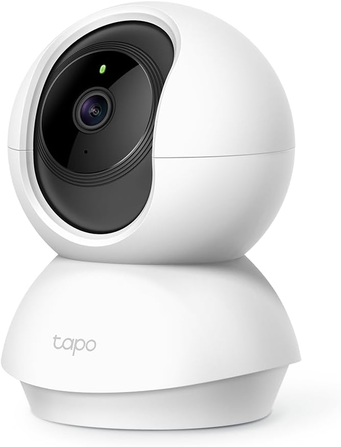 TP-Link Tapo TC70 Pan/Tilt Security Camera — 1080P, 360° View, Alexa & Google Compatible