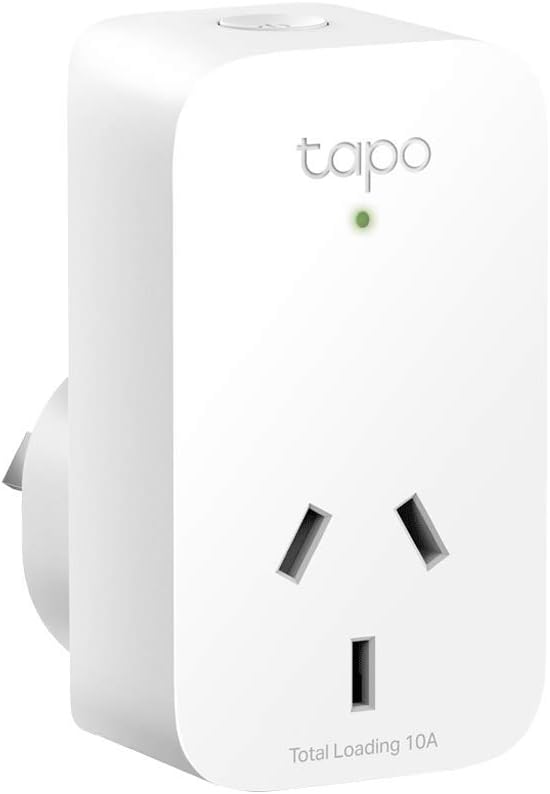 TP-Link Tapo P100 Mini Smart Wi-Fi Plug — Voice Control, Schedule & Timer, Away Mode