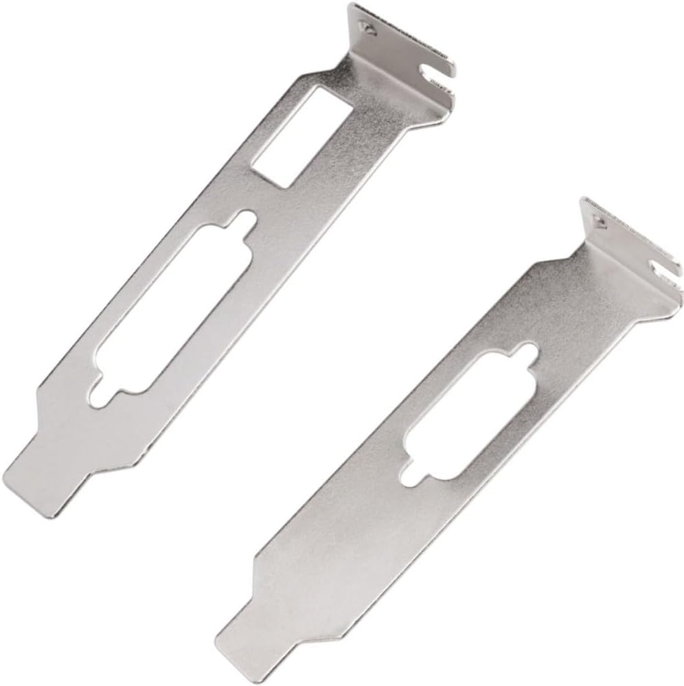 Low Profile Half Height Bracket HDMI + DVI + VGA for ATI Nvidia Video Graphics Card