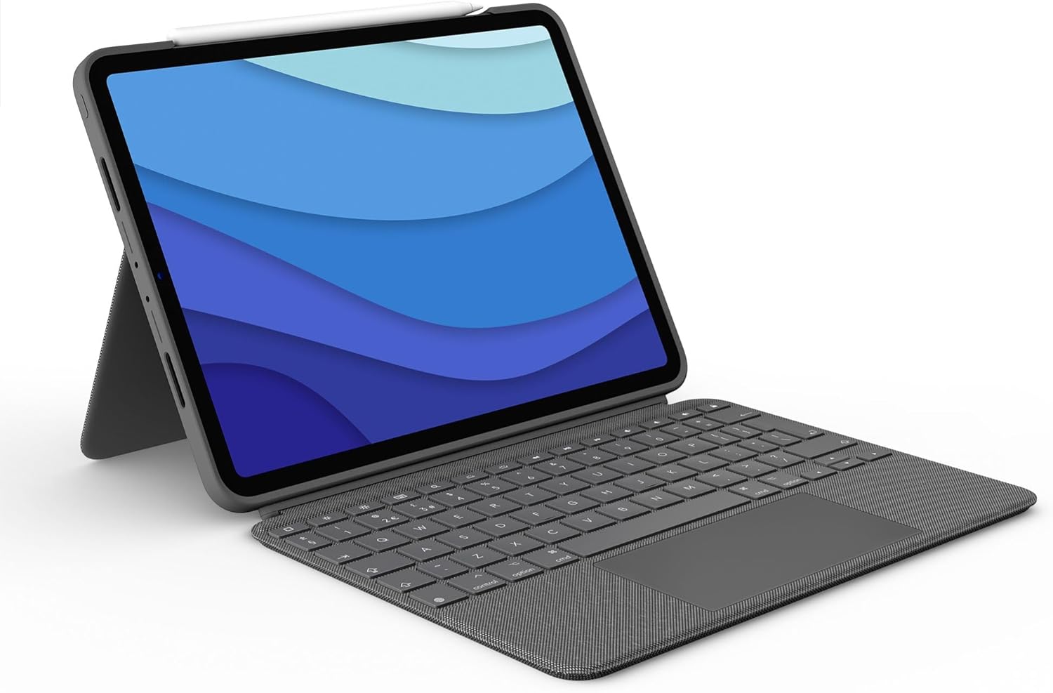 Logitech Combo Touch Keyboard Case for iPad Pro 11-inch 1st-4th Gen (2018-2022) - Backlit, Smart Connector