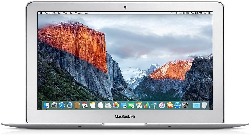 Apple MacBook Air 13.3" MQD32LL/A, Intel Core i5-5350U 1.8Ghz, 8GB RAM, 128GB SSD, Silver (Renewed)