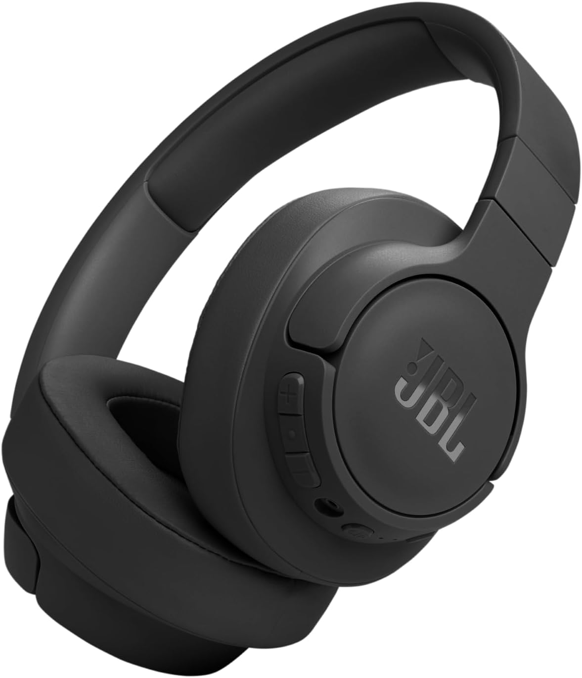 JBL Tune 770NC, Adaptive Noise Cancelling with Smart Ambient, Bluetooth 5.3 with LE Audio *, JBL Pure Bass Sound, Customize Your Listening Experience, Hands-Free Calls with VoiceAware, Black