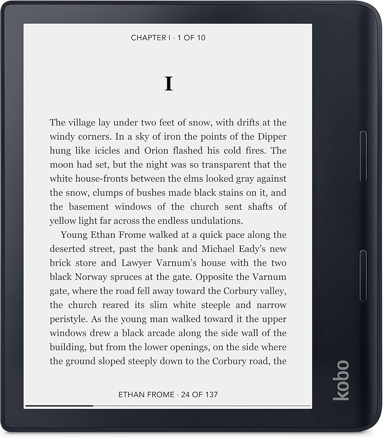 Kobo Sage eReader — 8" HD Glare-Free Touchscreen, Waterproof, Adjustable Color Temperature, 32GB