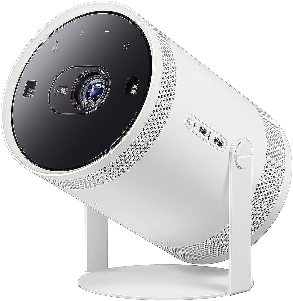 Samsung The Freestyle FHD HDR Smart Portable Projector with Alexa Built-In, 30-100 Inch, 360 Sound, SP-LSP3BLAXZA