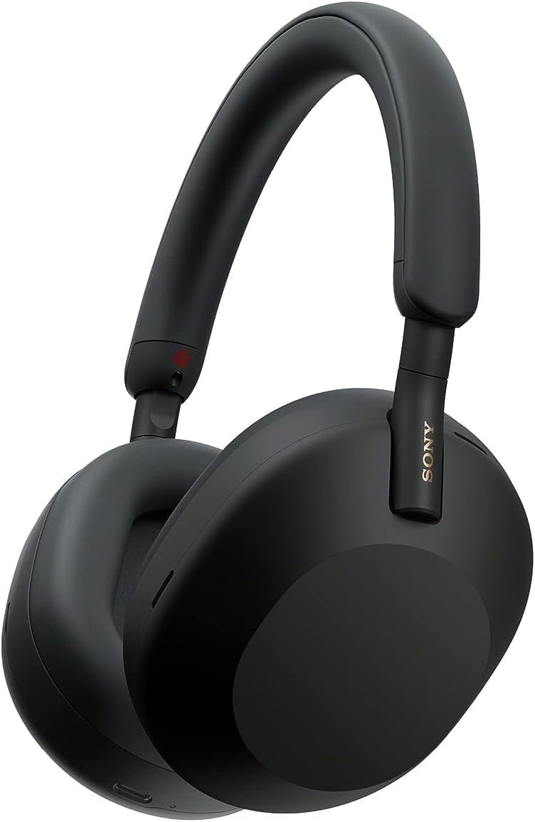 Sony WH-1000XM5 Wireless Noise Cancelling Headphones - 30 Hr Battery, Hi-Res Audio, Multipoint Connection