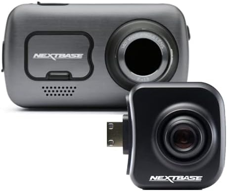 Nextbase 622GW 4K Dash Camera — Front & Rear, Emergency SOS, Alexa Built-In, Wi-Fi Bluetooth GPS, Enhanced Night Mode
