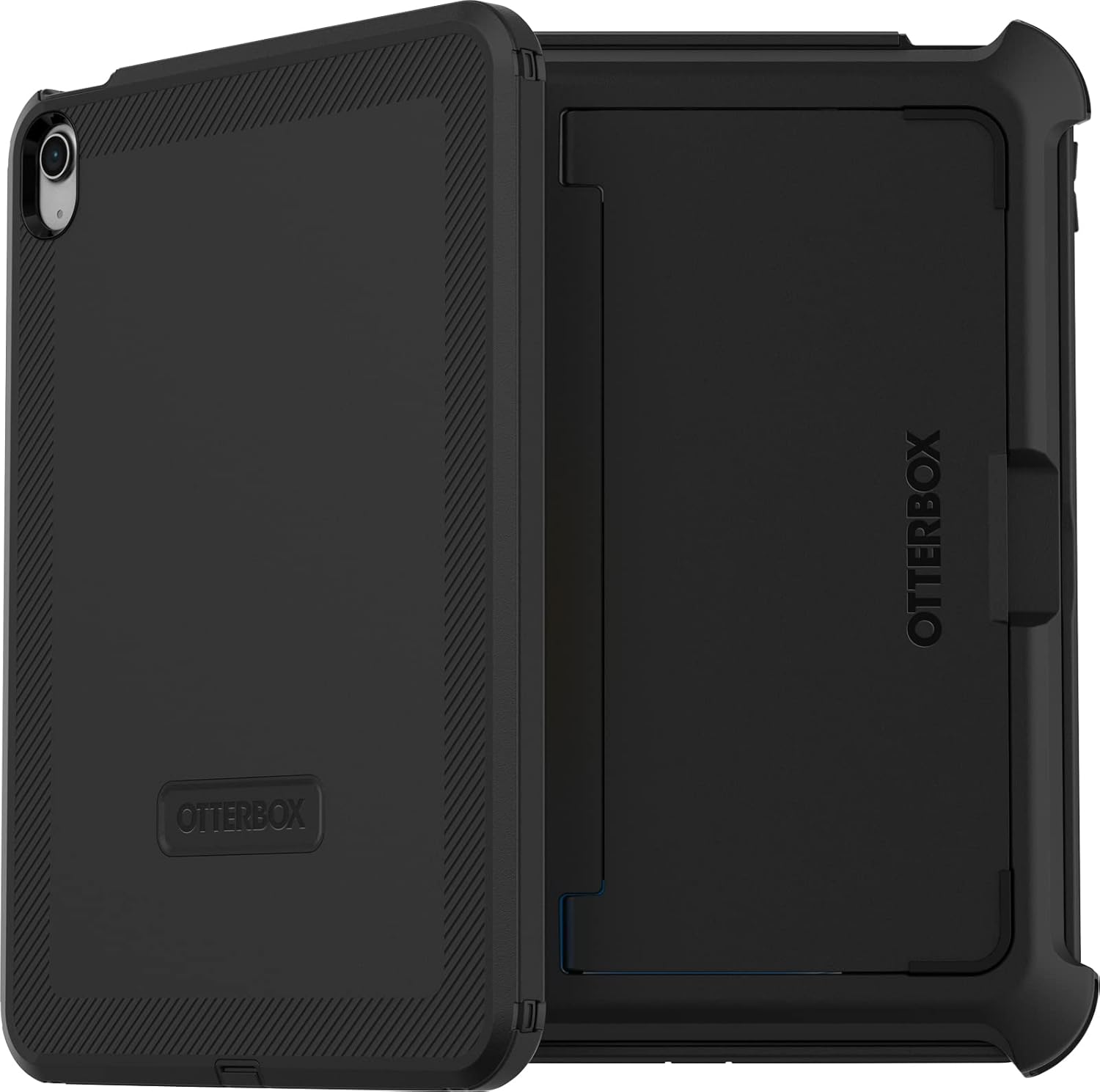 OtterBox Defender Case for iPad 10th gen 2022, iPad 11th gen 2025 (A16), Shockproof, Rugged Protective Case with Built in Screen Protector, 2X Tested to Military Standard, Black, No Retail Packaging