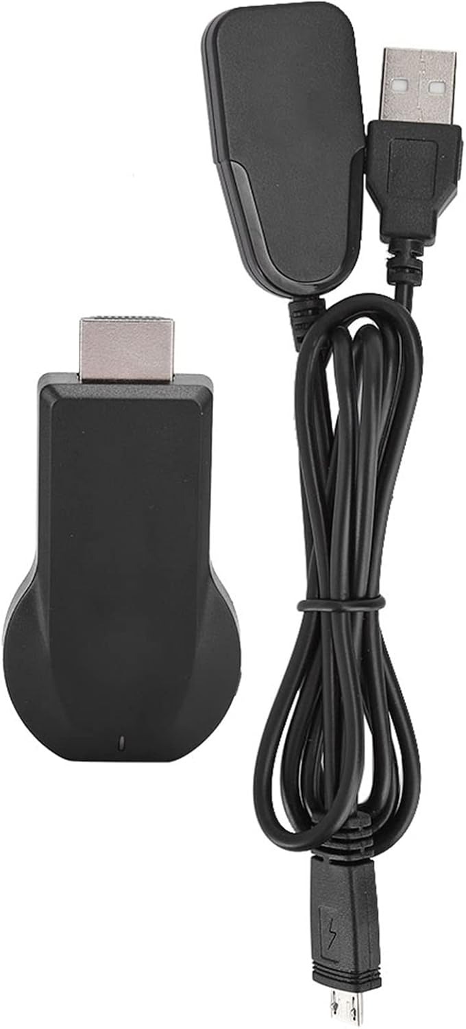 Wireless Display Dongle, 2.4GHz WiFi HDMI TV Wireless Display Receiver Dongle Adapter with HDMI Interface for Airplay Miracast DLNA