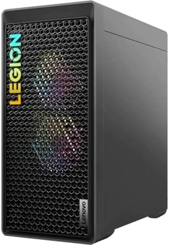 Lenovo Legion T5 26IRB8 Gaming Desktop – Intel Core i7-13700F 2.1GHz, NVIDIA GeForce RTX 4070 12GB, 16GB DDR5 RAM, 1TB NVMe SSD, Windows 11 Pro, Storm Gray
