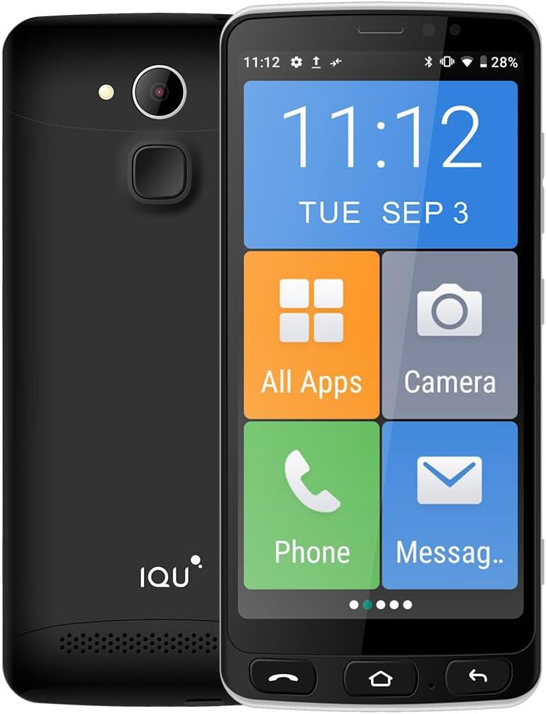 IQU SMARTEasy Q50 Seniors 16GB Unlocked Phone
