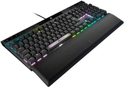 Corsair K70 MAX RGB Magnetic-Mechanical Gaming Keyboard - MGX Adjustable Switches, Rapid Trigger, 8000Hz Polling