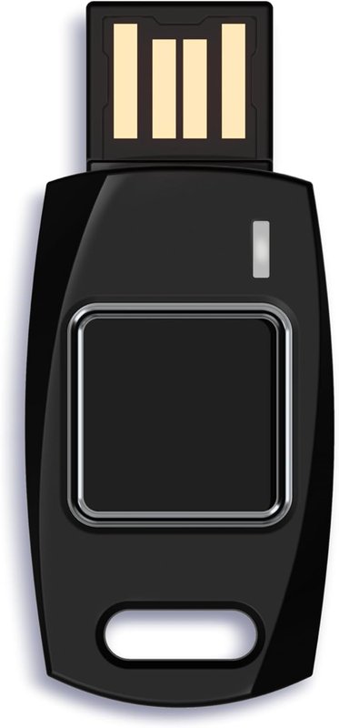 Passkey Windows Hello FIDO2 U2F Fingerprint Security Key USB-A Type TrustKey B210H