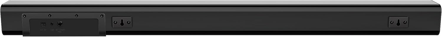 Laser Bluetooth Stereo Soundbar with LCD Display – Optical Input, USB & AUX Ports – Wall Mountable – Wireless Music Streaming – TV, Movie & Gaming Audio Upgrade