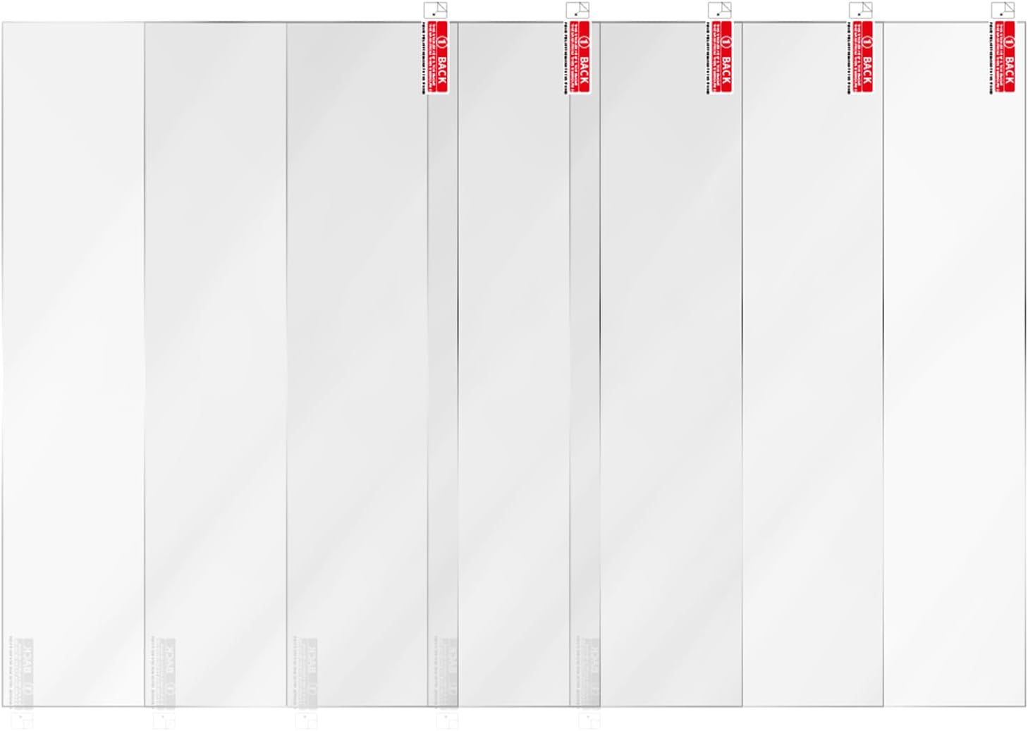 Aladrs 5pcs Screen Protector for Elegoo Mars 4 Mars 4 Ultra, Protective Film for Resin 3D Printers Monochrome LCD -Thickness 0.1mm 7 inch