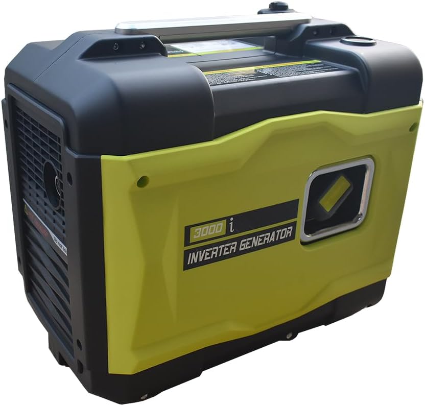 240V Inverter Generator 3KW Max 2.7KW Rated 100% Pure Sine Petrol Portable Camping RV Home