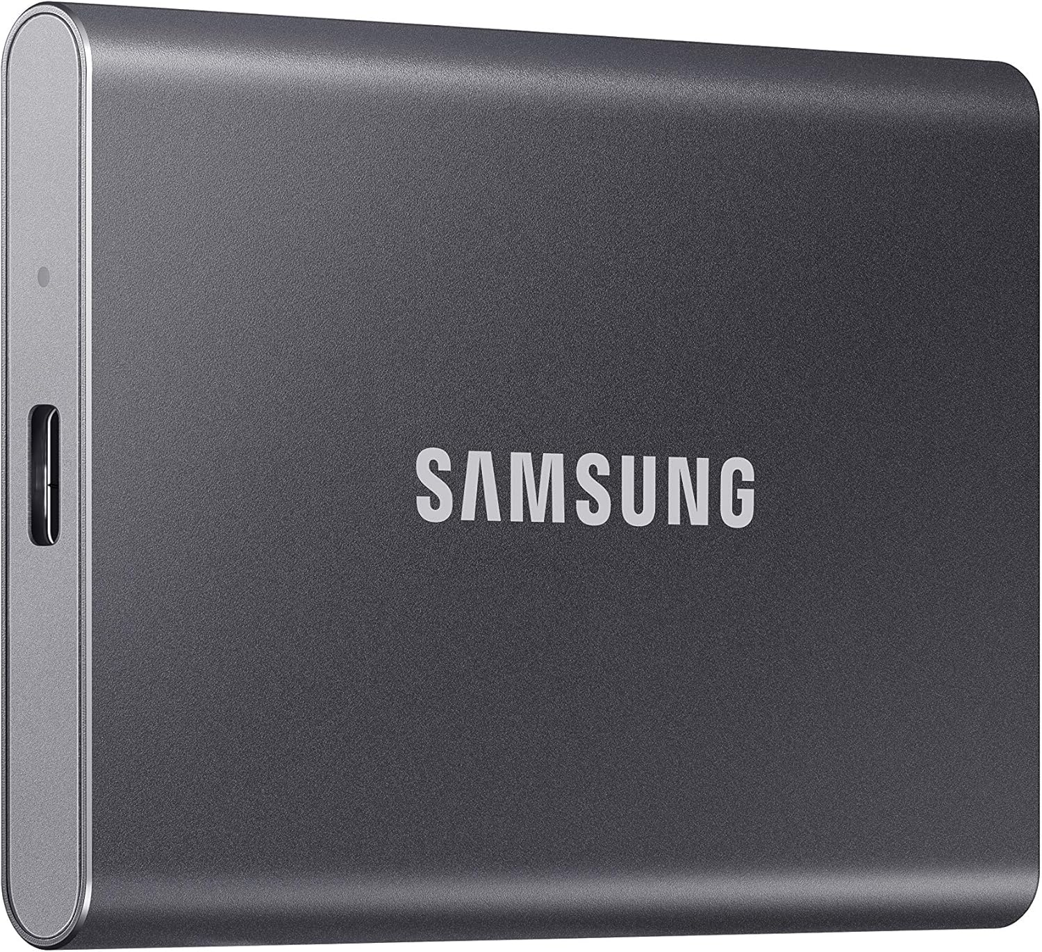 Samsung T7 Portable SSD 4TB — USB 3.2 Gen 2, Up to 1,050MB/s, Gray