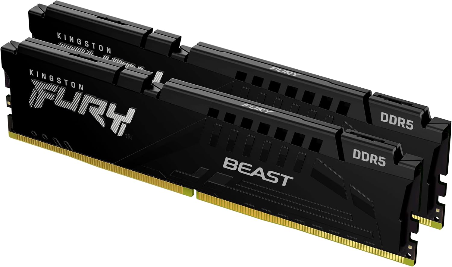 Kingston Fury Beast DDR5 6000MT/s 32GB (2x16GB) CL30 Desktop Gaming Memory - EXPO/XMP