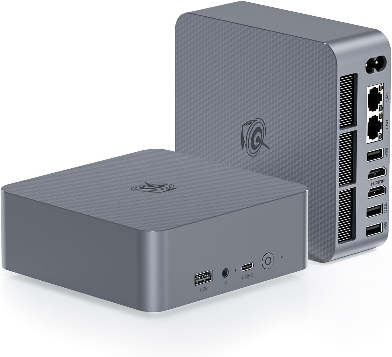 Beelink EQR6 Mini PC, AMD Ryzen 7 6800U (8-Core, up to 4.7GHz), 32GB LPDDR5, 1TB PCIe 4.0 SSD