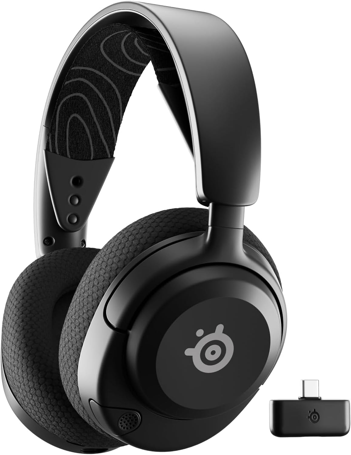 SteelSeries Arctis Nova 5 Wireless Multi-System Gaming Headset - Neodymium Magnetic Drivers - 100+ Audio Presets via App - 60H Battery - 2.4GHz or BT - ClearCast Gen2.X Mic - PC, PS4/5, Switch, Mobile