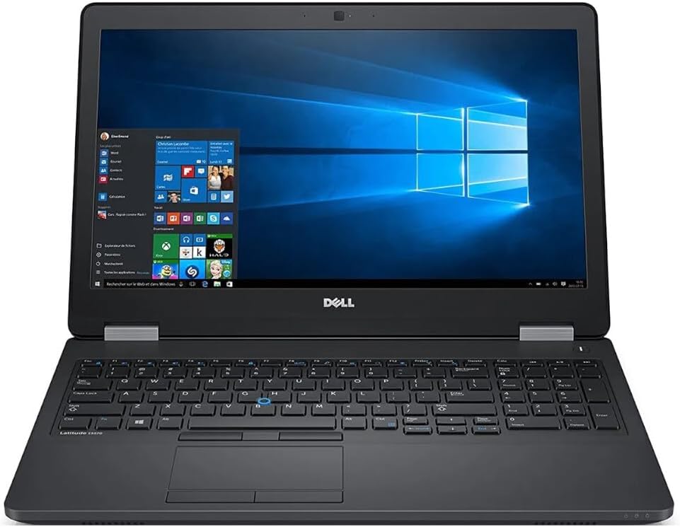 Dell Latitude 5500 15" HD Laptop PC i5-8365U Up to 4.1GHz 256GB 16GB RAM Windows 11 (Renewed)