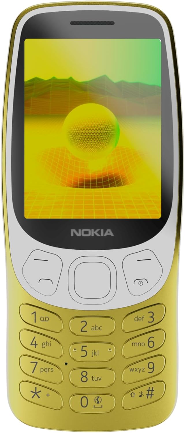 Nokia 3210 4G Dual SIM, Y2K Gold