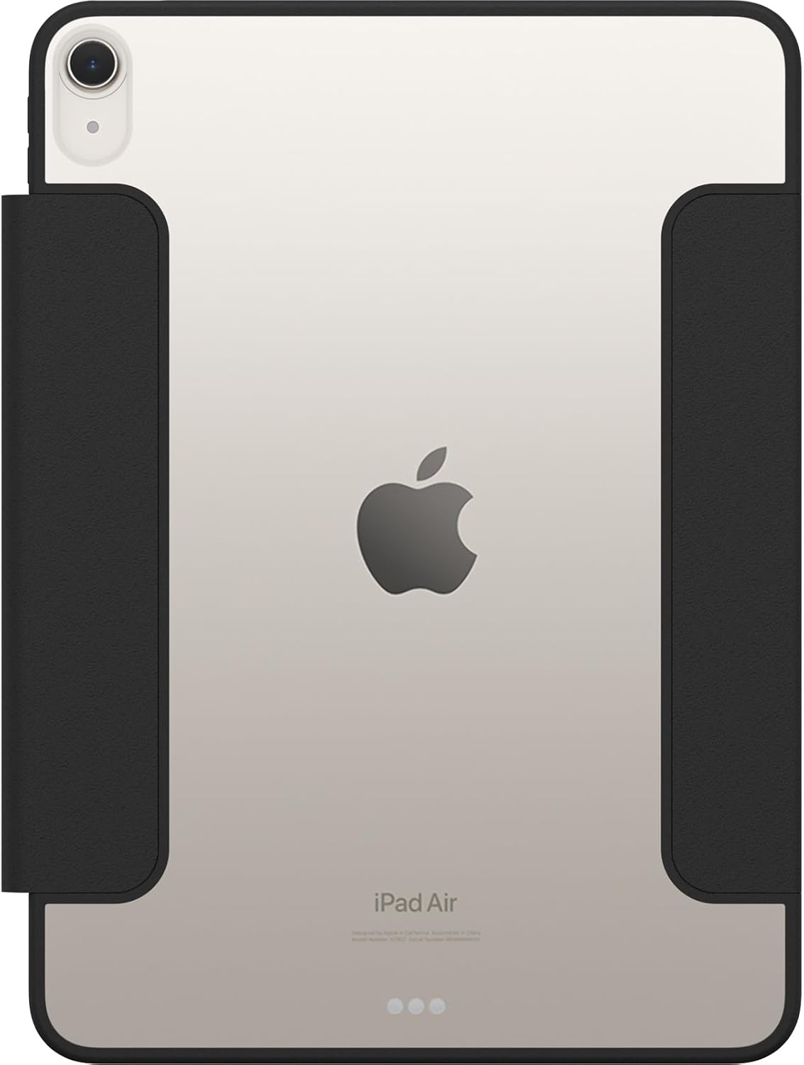 OtterBox Symmetry Folio Case for iPad Air 11" (M4/M3/M2) & iPad Air 10.9" (2022/2020), Shockproof, Drop Proof, Slim Protective Folio Case, Tested to Military Standard, Black