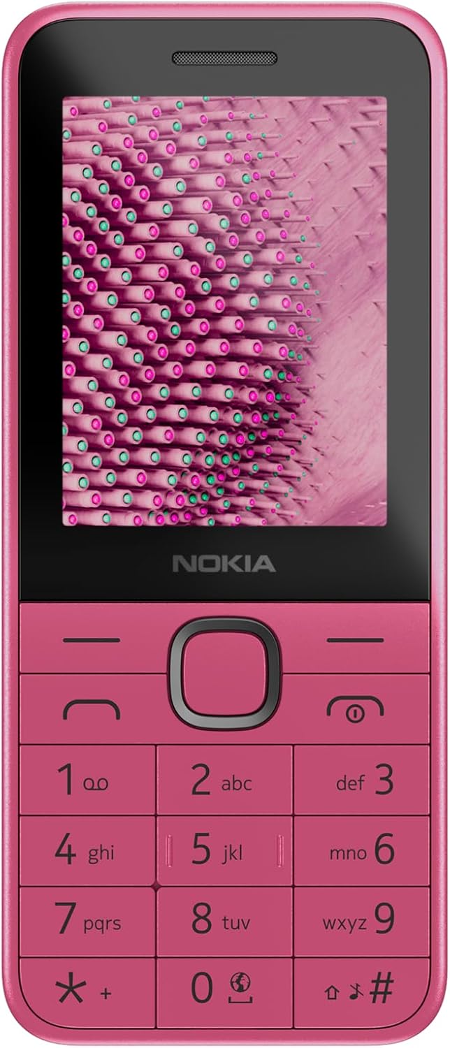 Nokia Mobile Phone 225 4G (2.4", 128MB) Pink