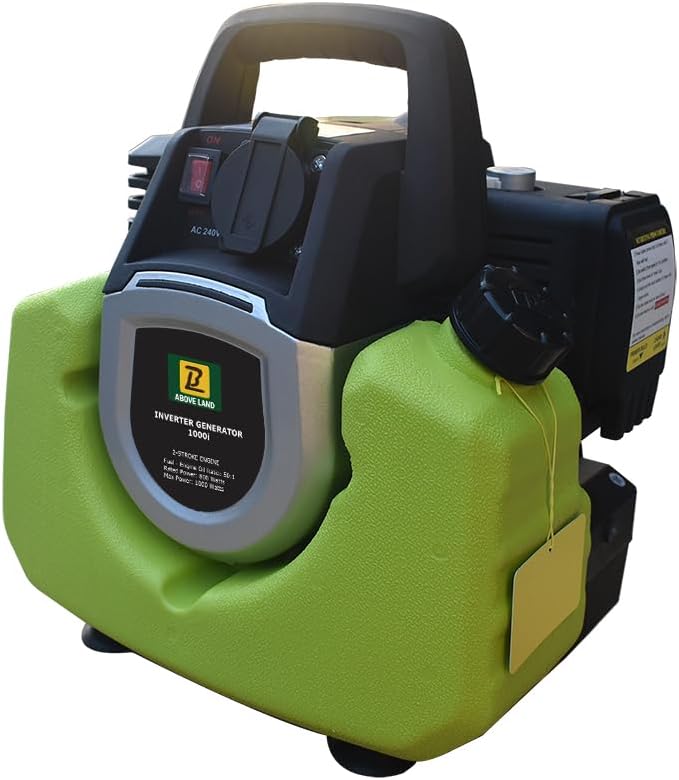 ABOVE LAND 240V Inverter Generator 800W Max 700W Rated Pure Sine Portable Camping Generator