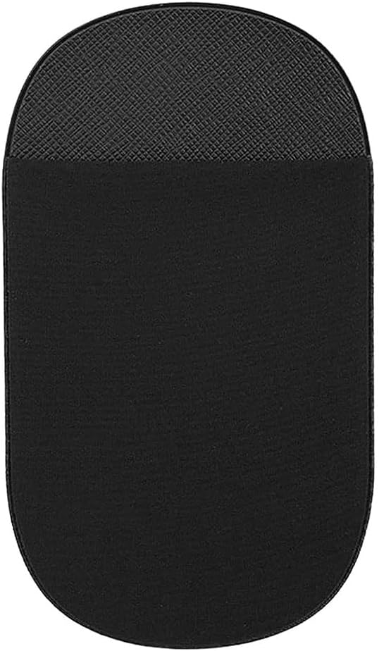 Namvo Black Laptop Stand, Tablet Storage Bag, Portable Sticky Storage Bag, Hard Disk Accessories Storage Bag Elastic Bag