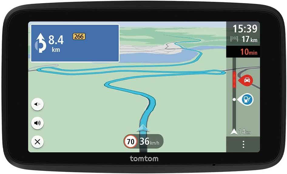 Tomtom GO Classic Lite 6 Inch Car Navigation System (Tomtom Traffic, Map Updates for Europe Included, Wi-Fi Updates, Built-in Reversible Mount)