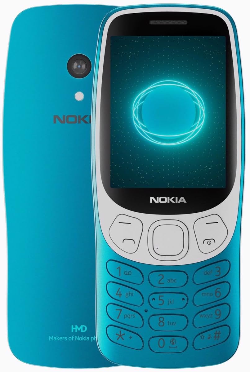 Nokia 3210 4G 64 MB RAM, 128 MB Memory, Dual SIM... (Blue)