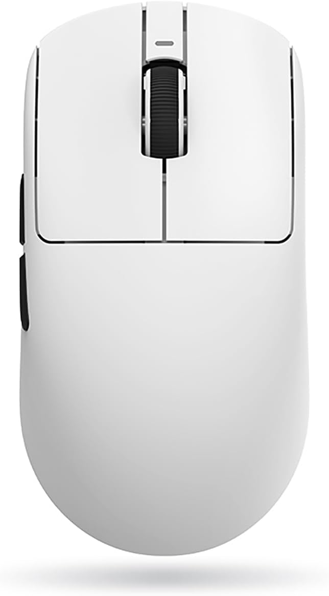 ATK VXE Dragonfly R1 Pro White Wireless Gaming Mouse, Lightweight 1.7 oz (48 g), Equipped with Pixart PAW3395, Up to 75 Hours, Cooling Coating, 4K Polling Rate, Domestic Genuine Product