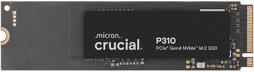 Crucial P310 2280 PCIe Gen4 3D NAND NVMe M.2 Internal Solid State Drive, 1TB