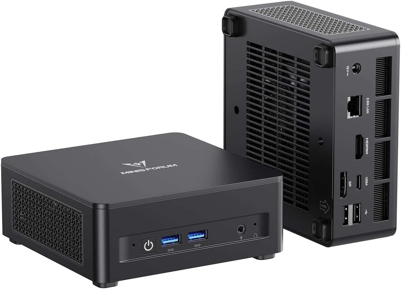 MINISFORUM UM760 Slim Mini PC, AMD Ryzen 5 7640HS (up to 5.0GHz), 16GB DDR5, 1TB PCIe 4.0 SSD