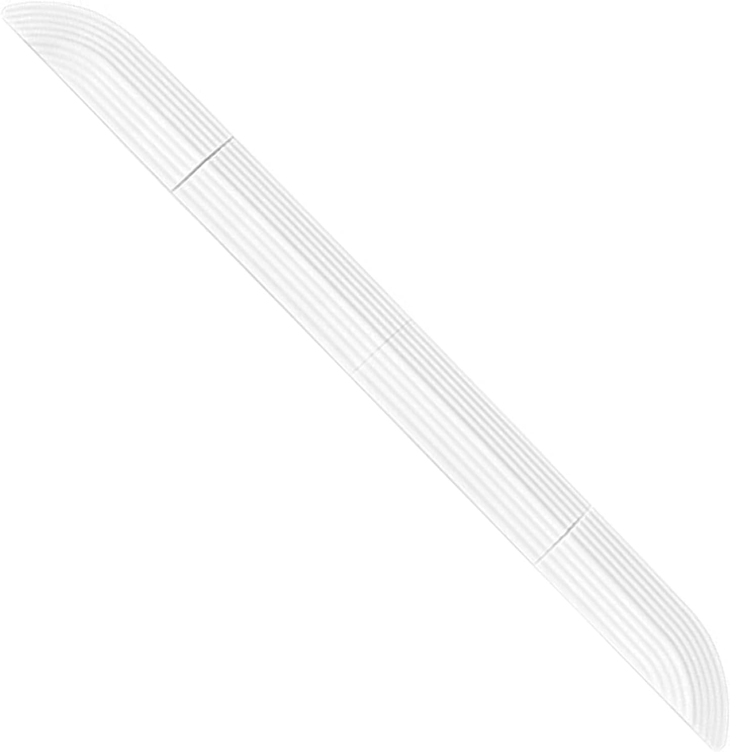 Robot Vacuum Cleaner Ramp, White, TPE, 27" x 2" x 2"